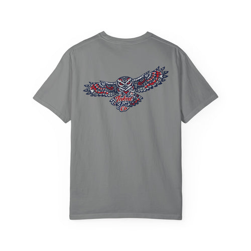 Coastal Tribal - Blue, Red, and Gray (Cotton)