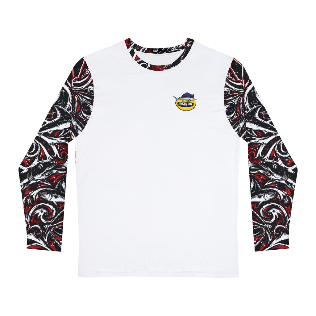 Coastal Tribal - Red & Black Long Sleeve