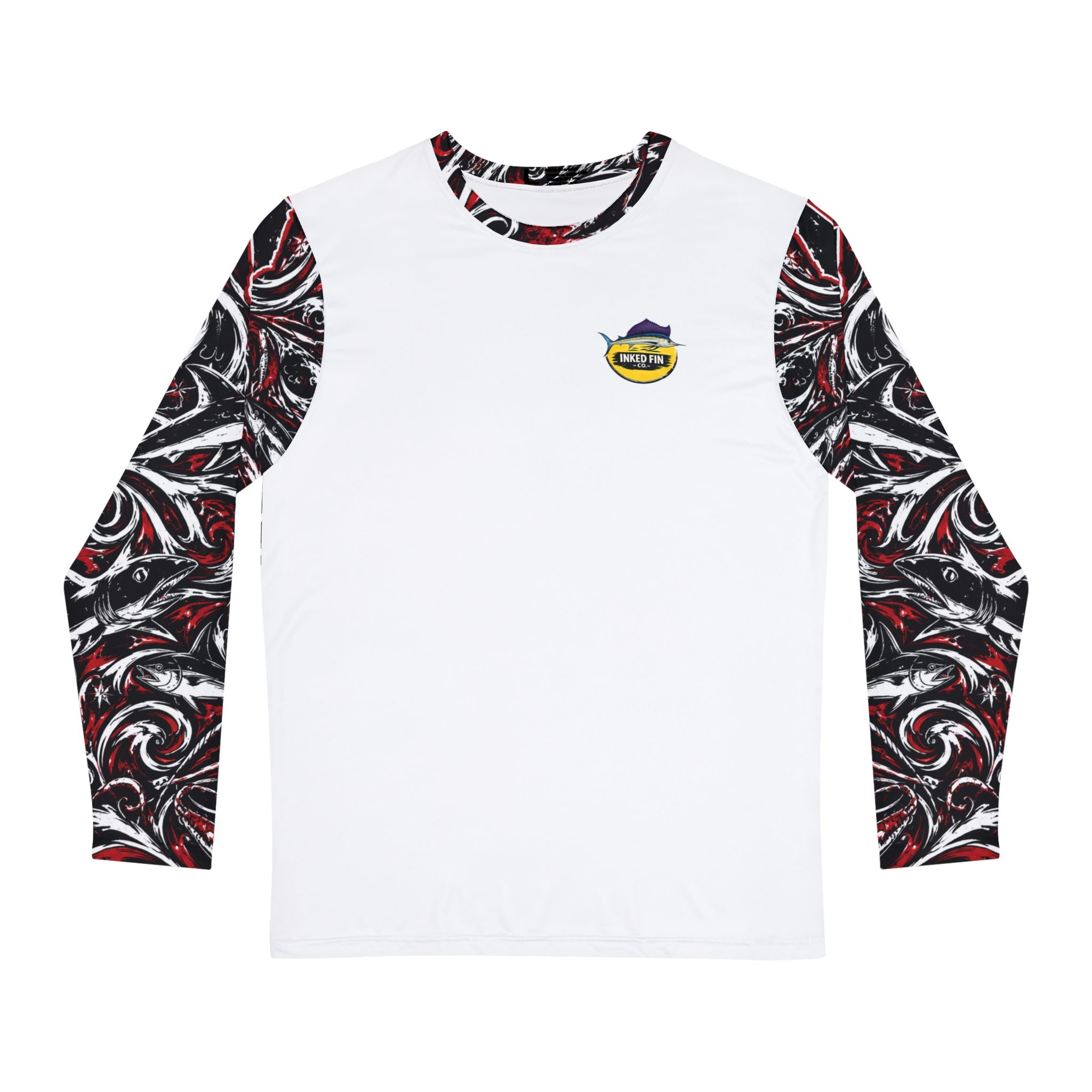 Coastal Tribal - Red & Black Long Sleeve