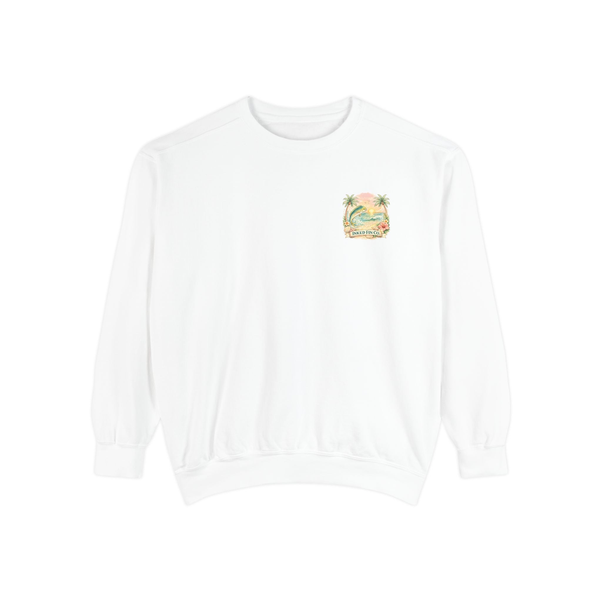 Tropical Mahi Sweatshirt — Sunset Palm Beach Crewneck