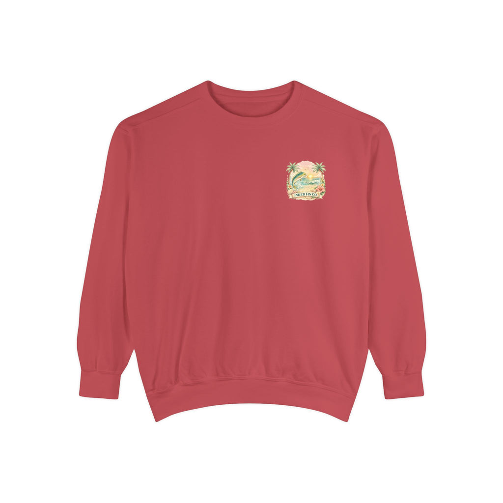 Tropical Mahi Sweatshirt — Sunset Palm Beach Crewneck