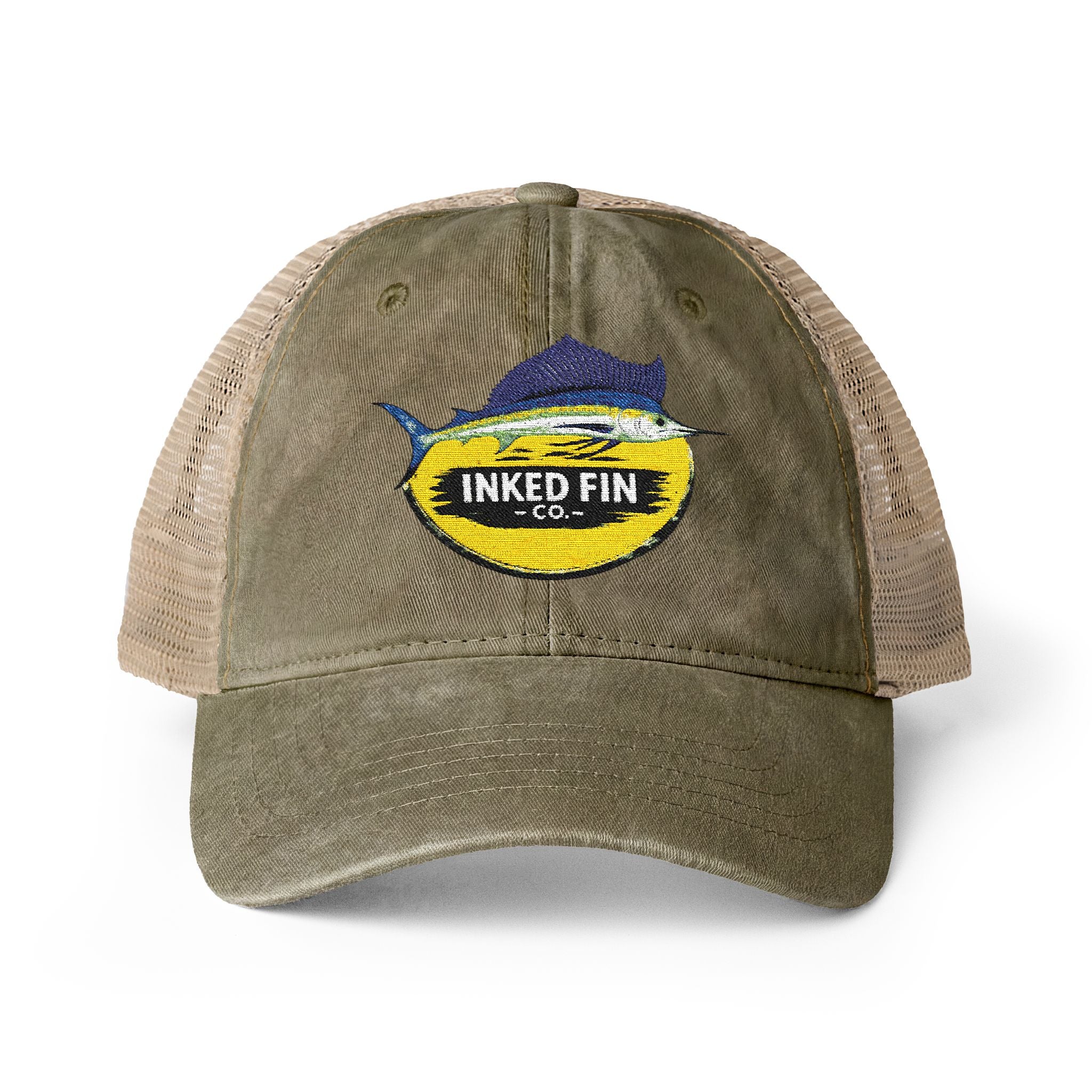 Women's Washed Mesh-Back Cap