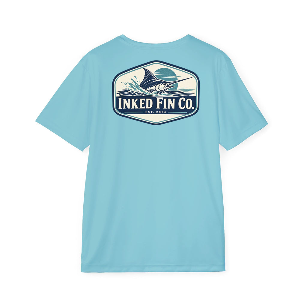 Vintage Sailfish Badge Performance T-Shirt