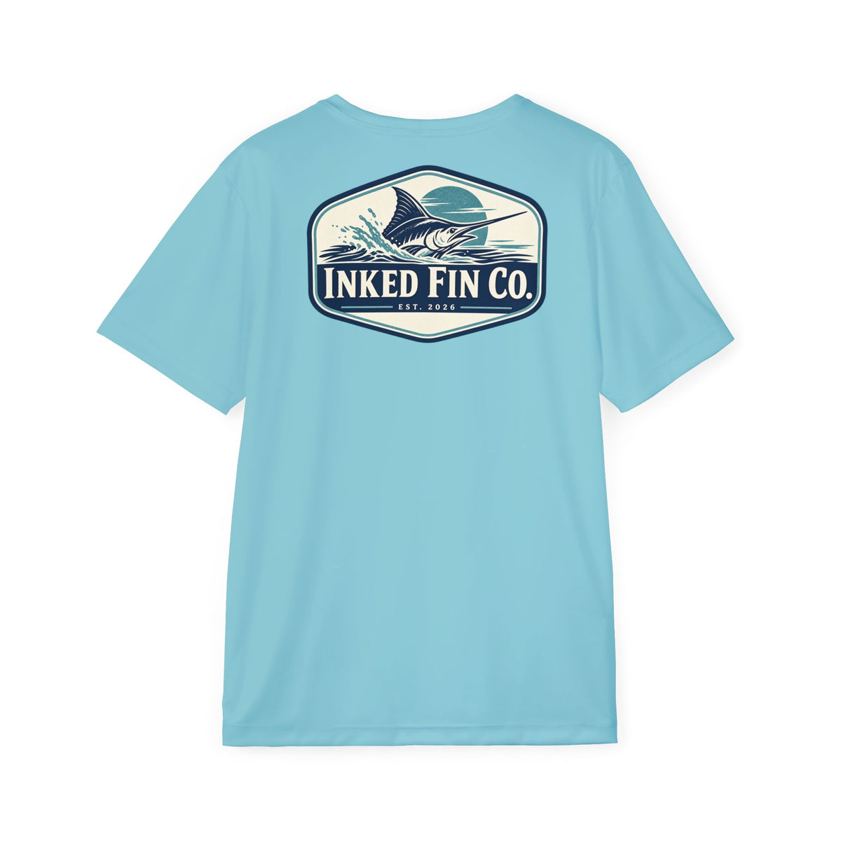 Vintage Sailfish Badge Performance T-Shirt