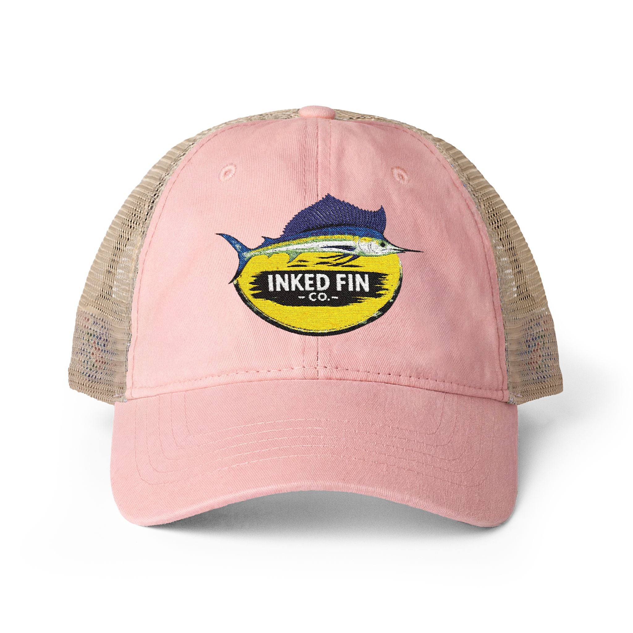Women's Washed Mesh-Back Cap