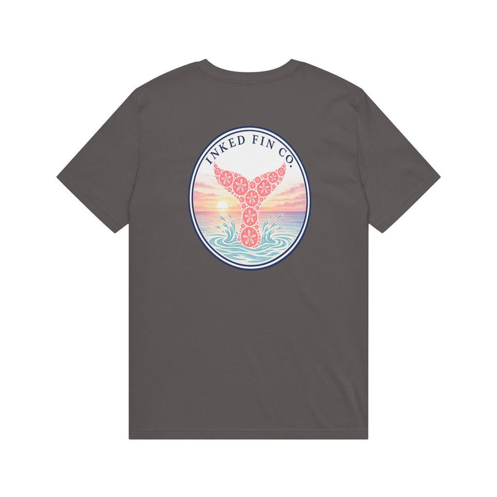 Inked Fin Co. Whale Tail Sunset Graphic Tee