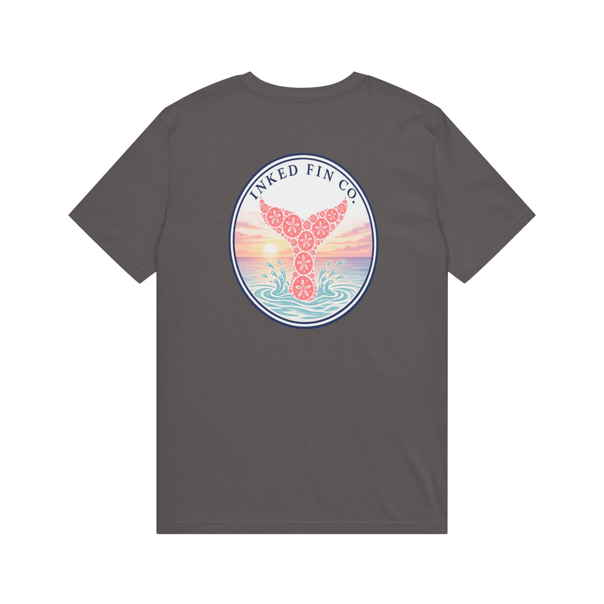 Inked Fin Co. Whale Tail Sunset Graphic Tee