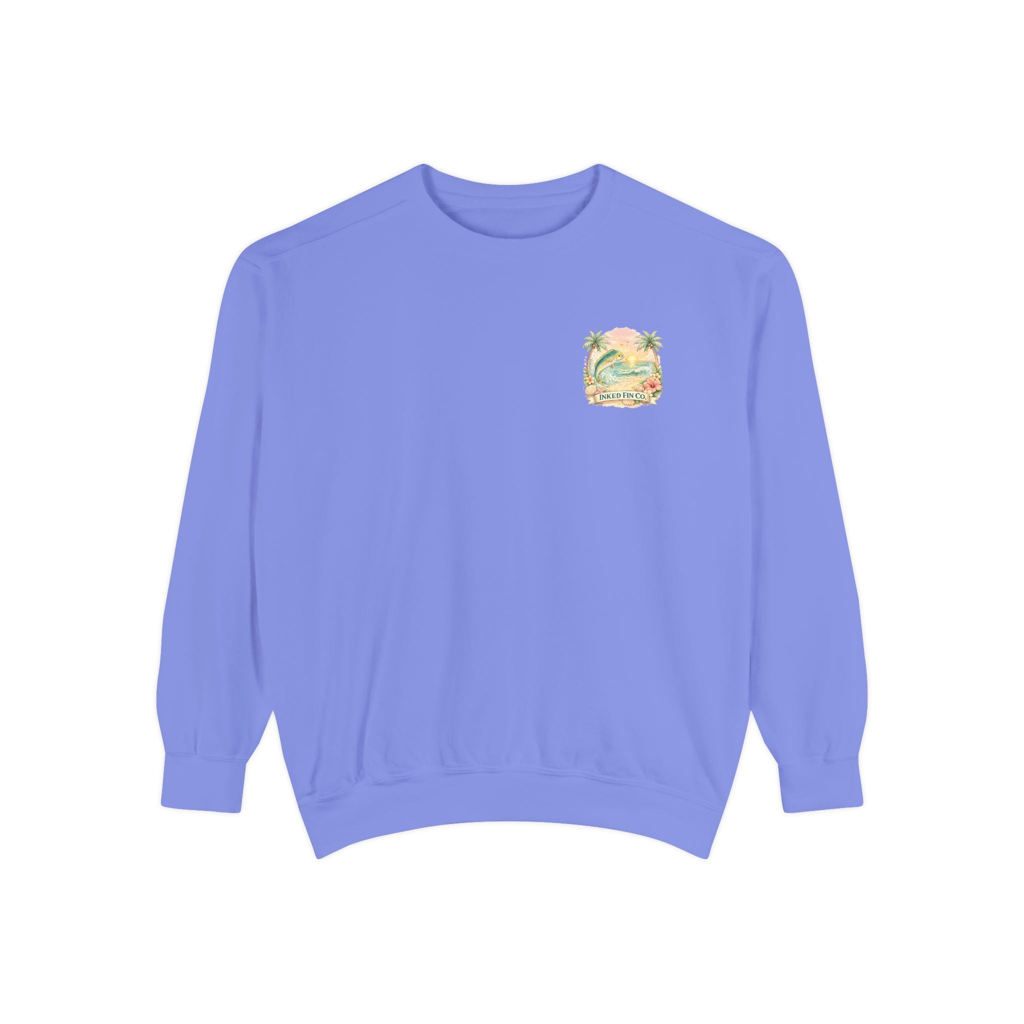 Tropical Mahi Sweatshirt — Sunset Palm Beach Crewneck