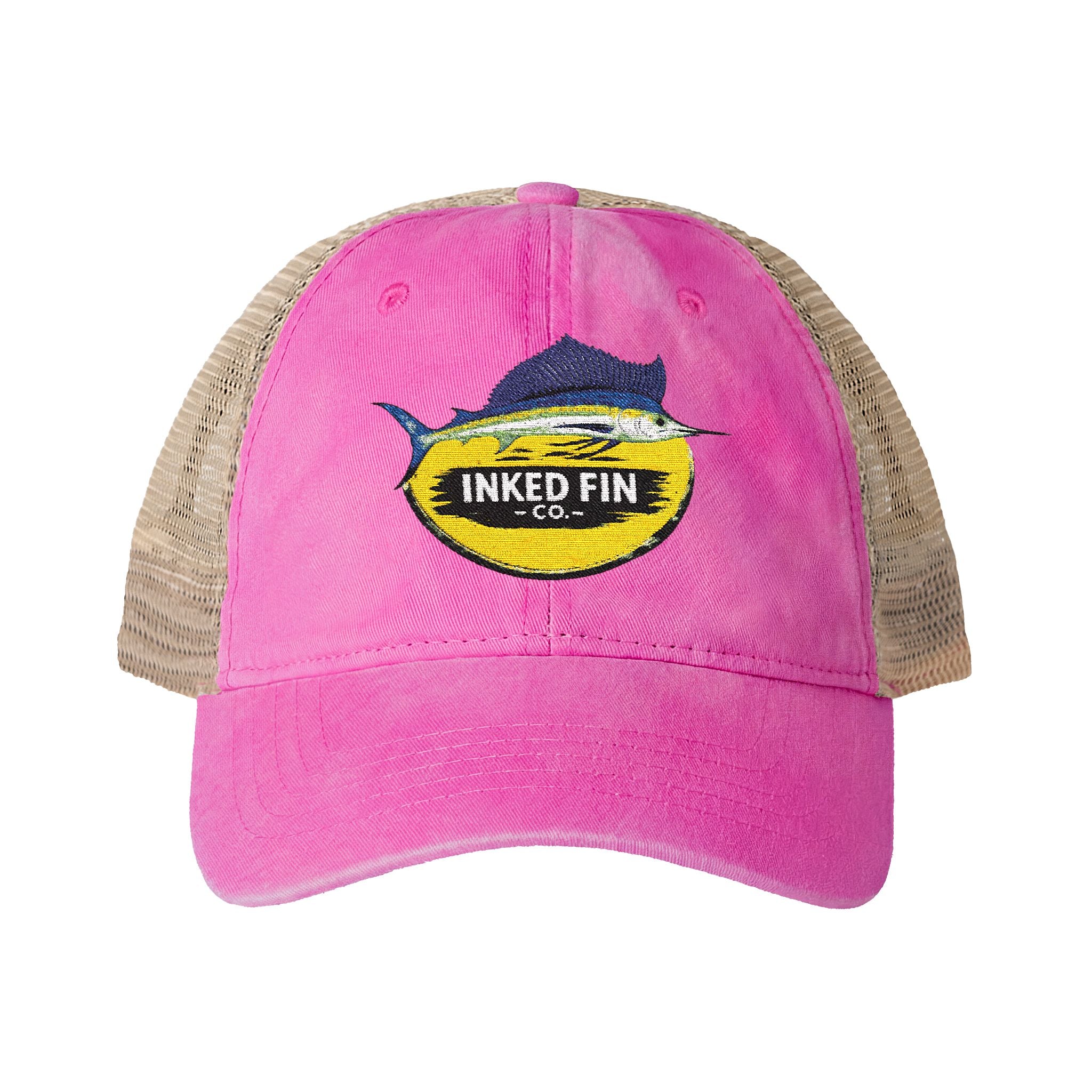 Women's Washed Mesh-Back Cap