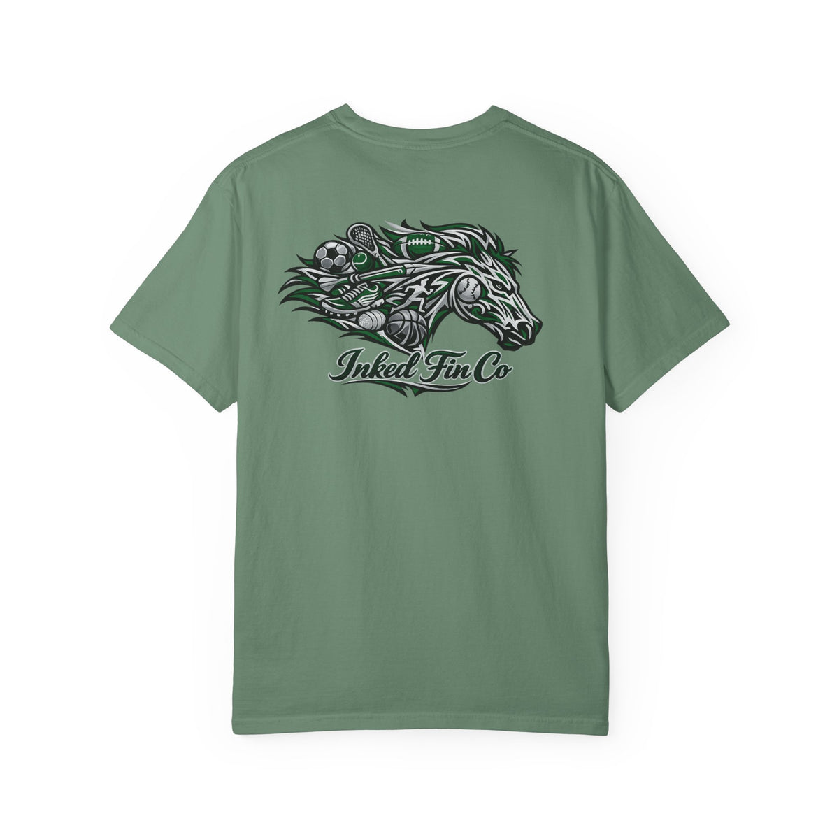 Coastal Tribal – Emerald Mustang Short Sleeve