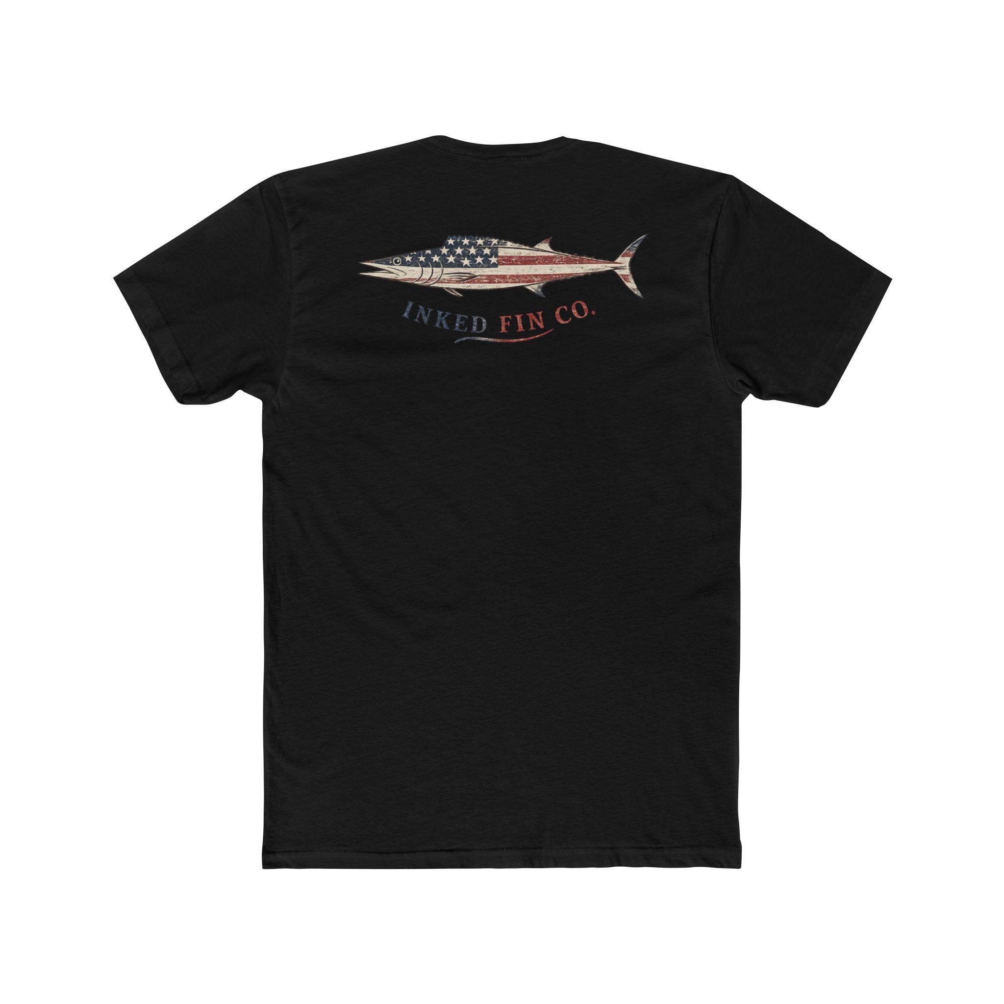 Wahoo Freedom — Inked Fin Co. Graphic Crew Tee