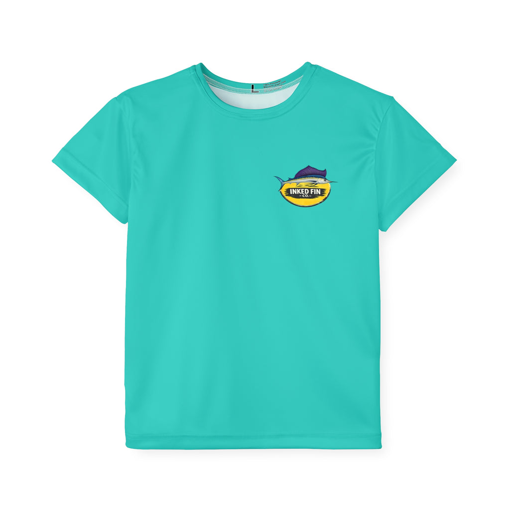 Tribal Green Sea Turtle Performance Tee