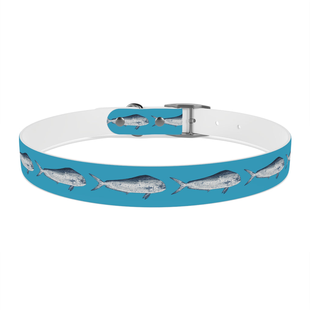 Mahi Gyotaku-Inspired Pet Collar (Multiple Colors)
