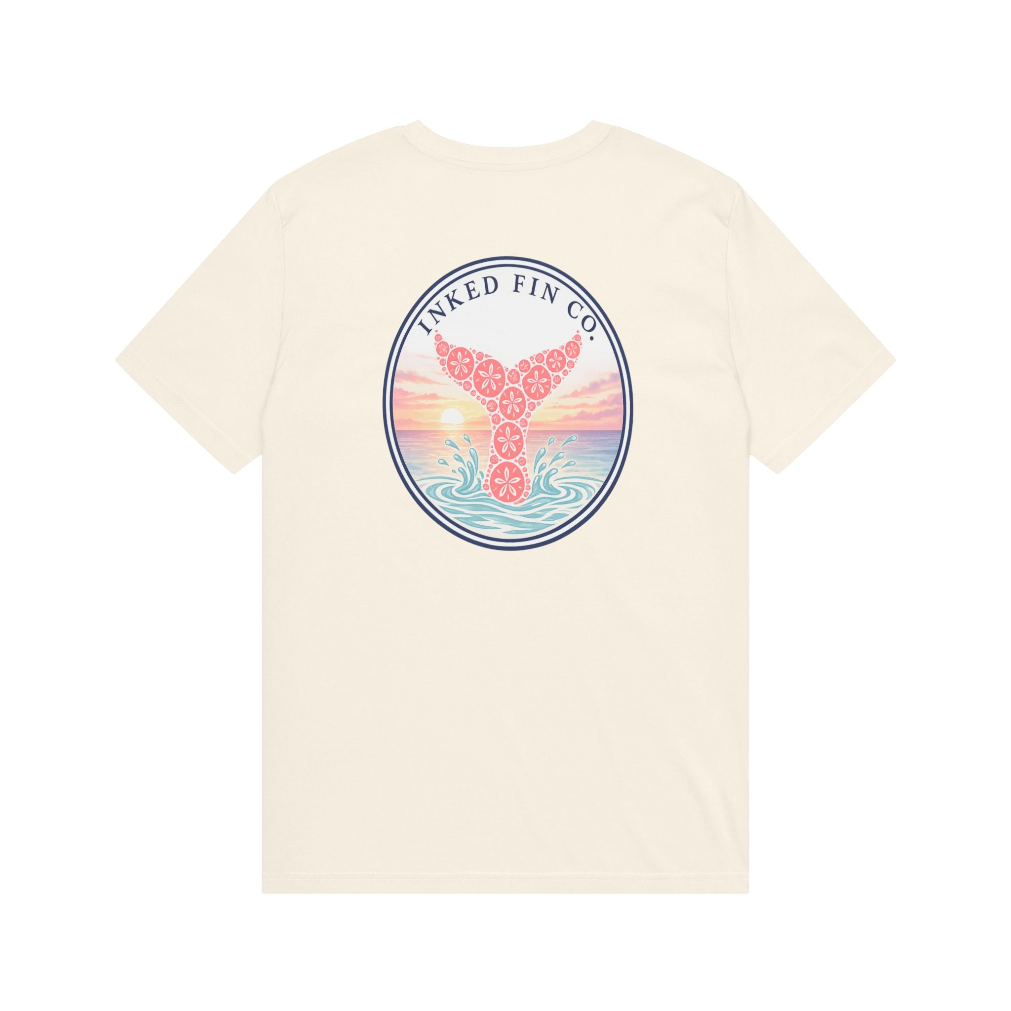 Inked Fin Co. Whale Tail Sunset Graphic Tee