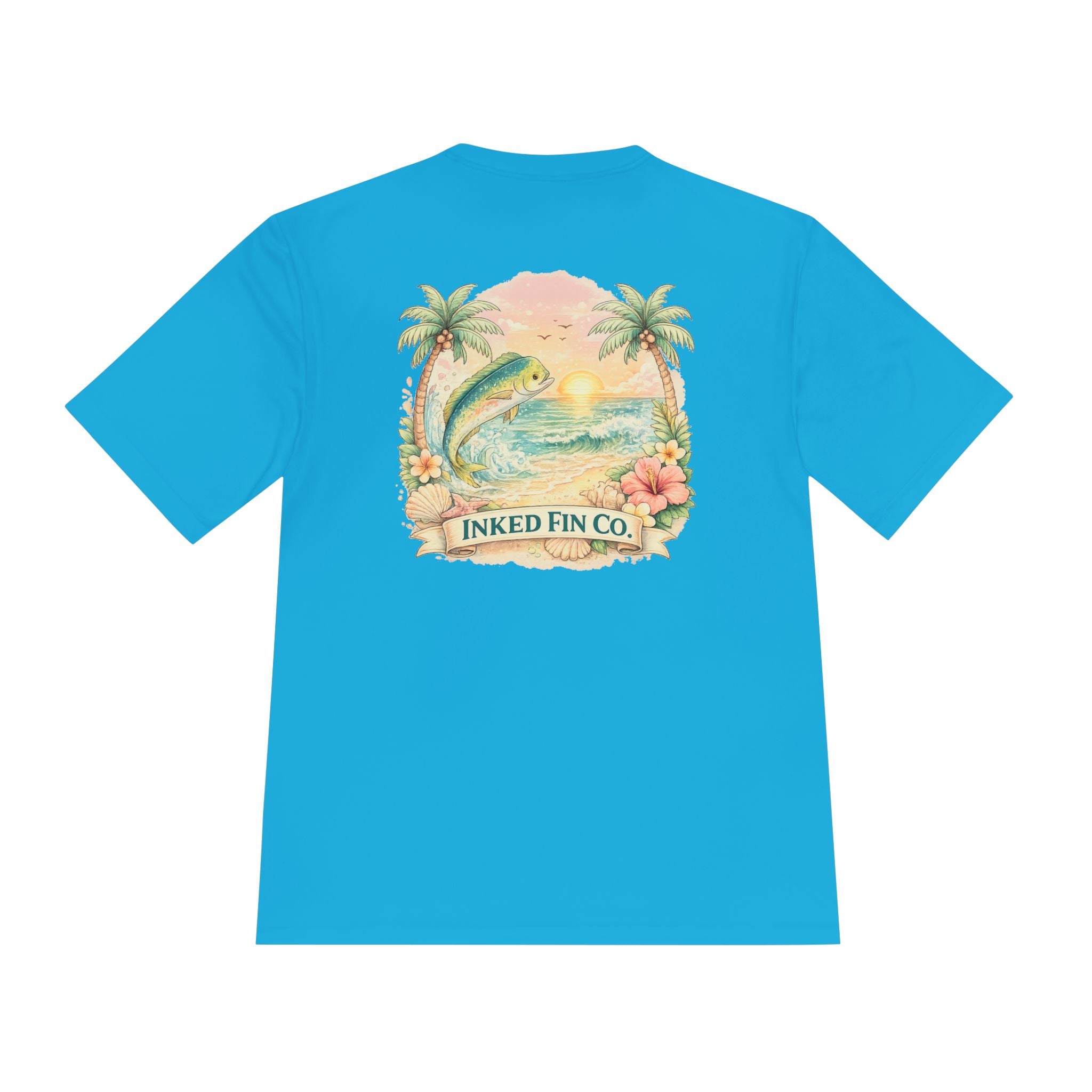 Tropical Break Performance Tee (Multiple Colors)