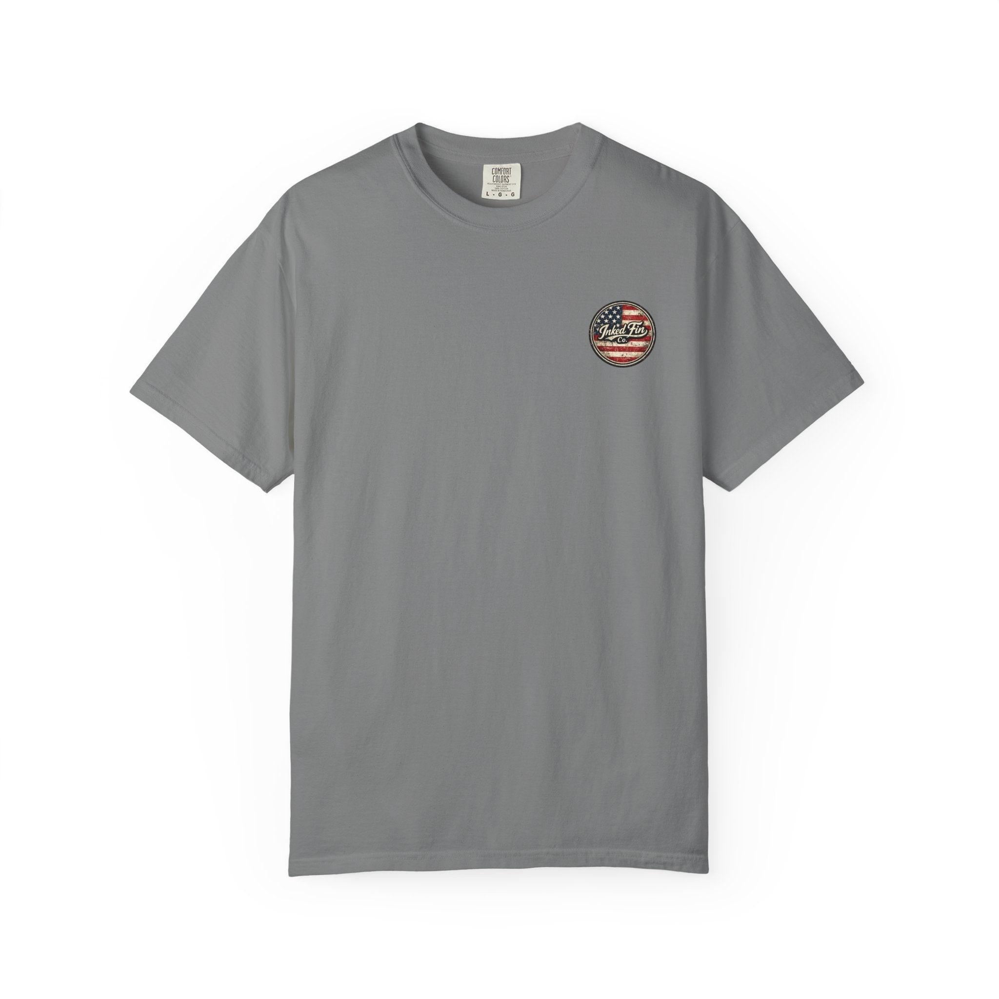 Wahoo Freedom — Inked Fin Co. Graphic Crew Tee