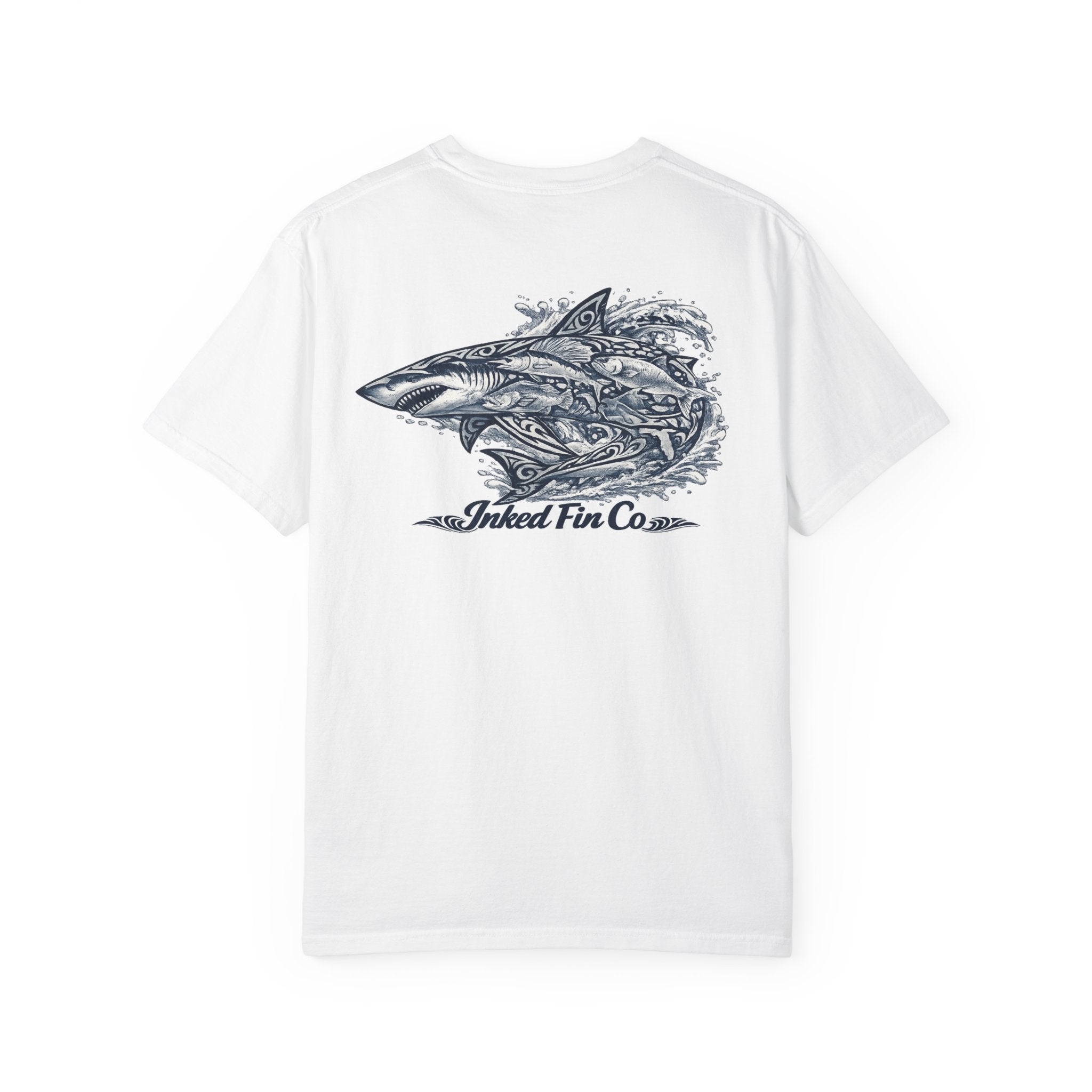 Coastal Tribal - Navy Blue & Gray (Cotton)