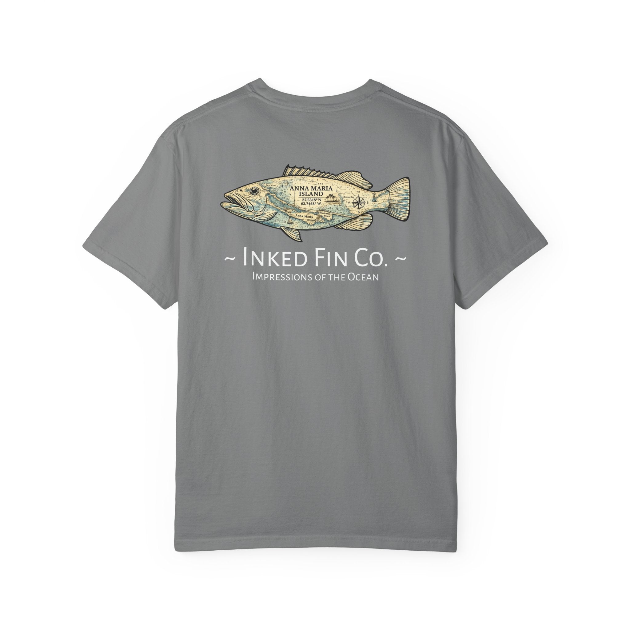 Chart Grouper — Inked Fin Co. Graphic Crew Tee