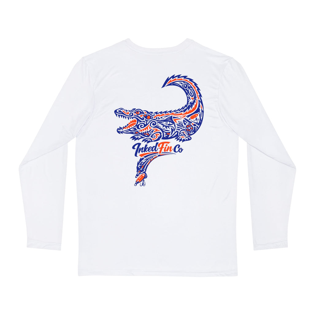 Coastal Tribal – Blue & Orange Long Sleeve