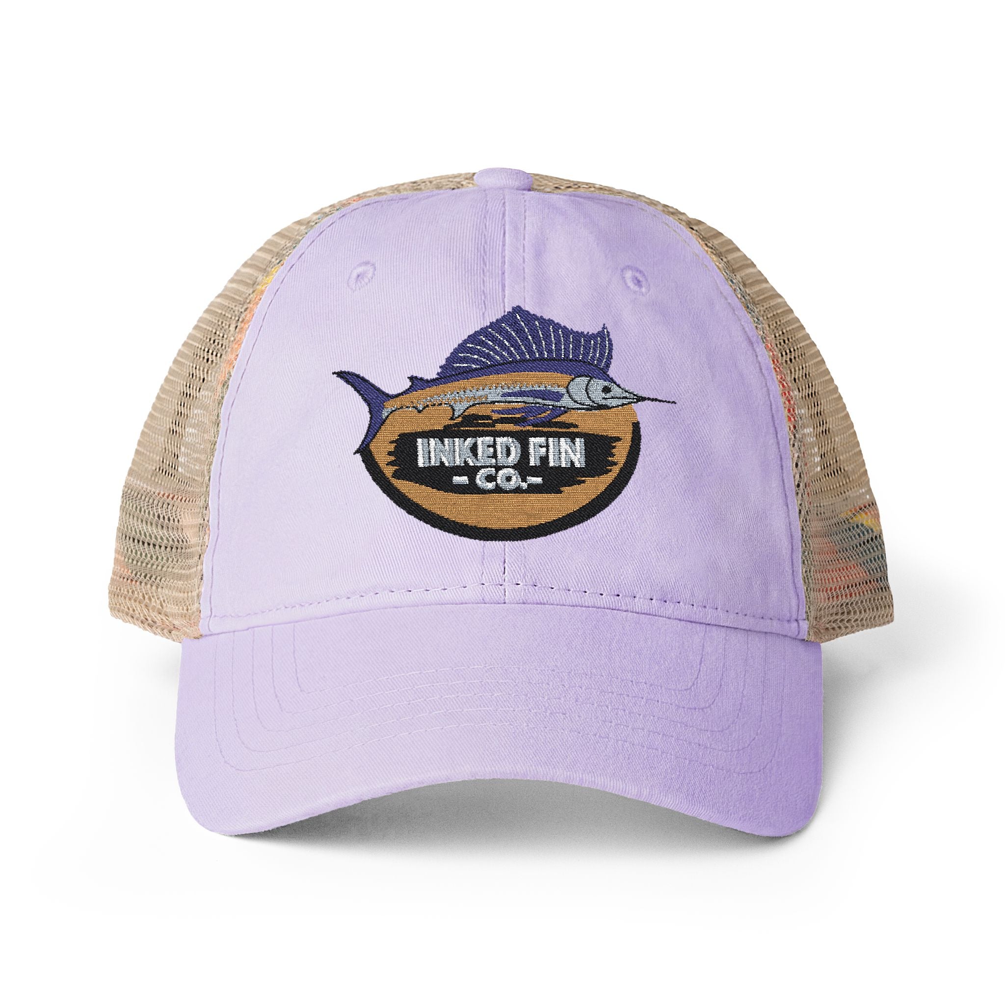 Women's Washed Mesh-Back Cap