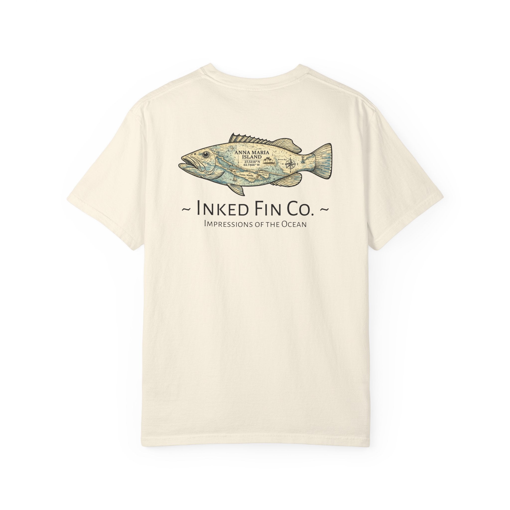 Chart Grouper — Inked Fin Co. Graphic Crew Tee