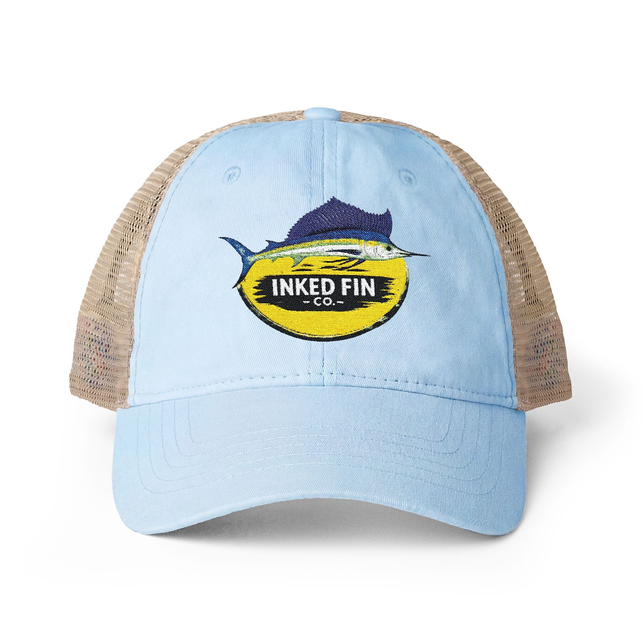 Women's Washed Mesh-Back Cap