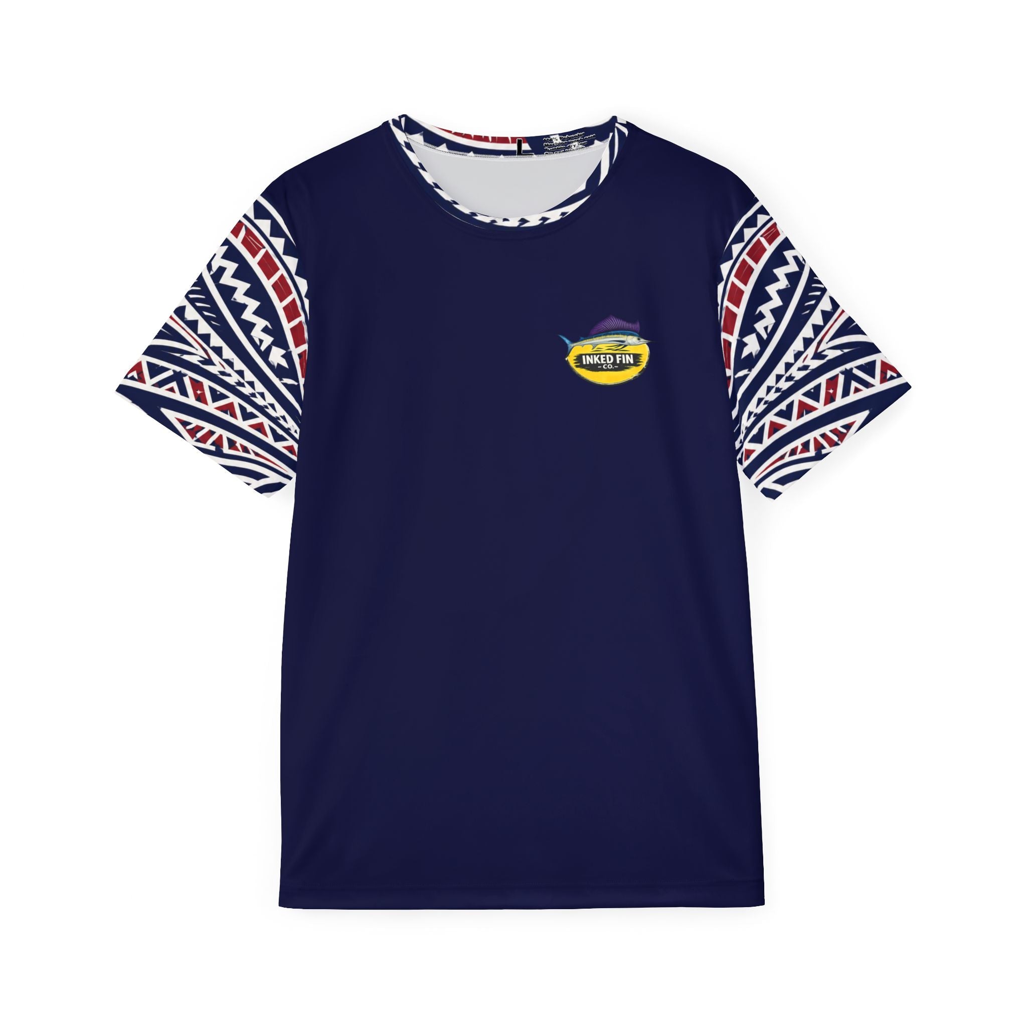 Coastal Red Mahi Badge Signature Performance T-Shirt