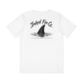 Shark Fin Tee — 'Into the Deep' Graphic Fishing Shirt