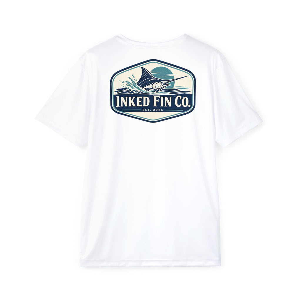 Vintage Sailfish Badge Performance T-Shirt