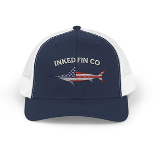 Navy / White