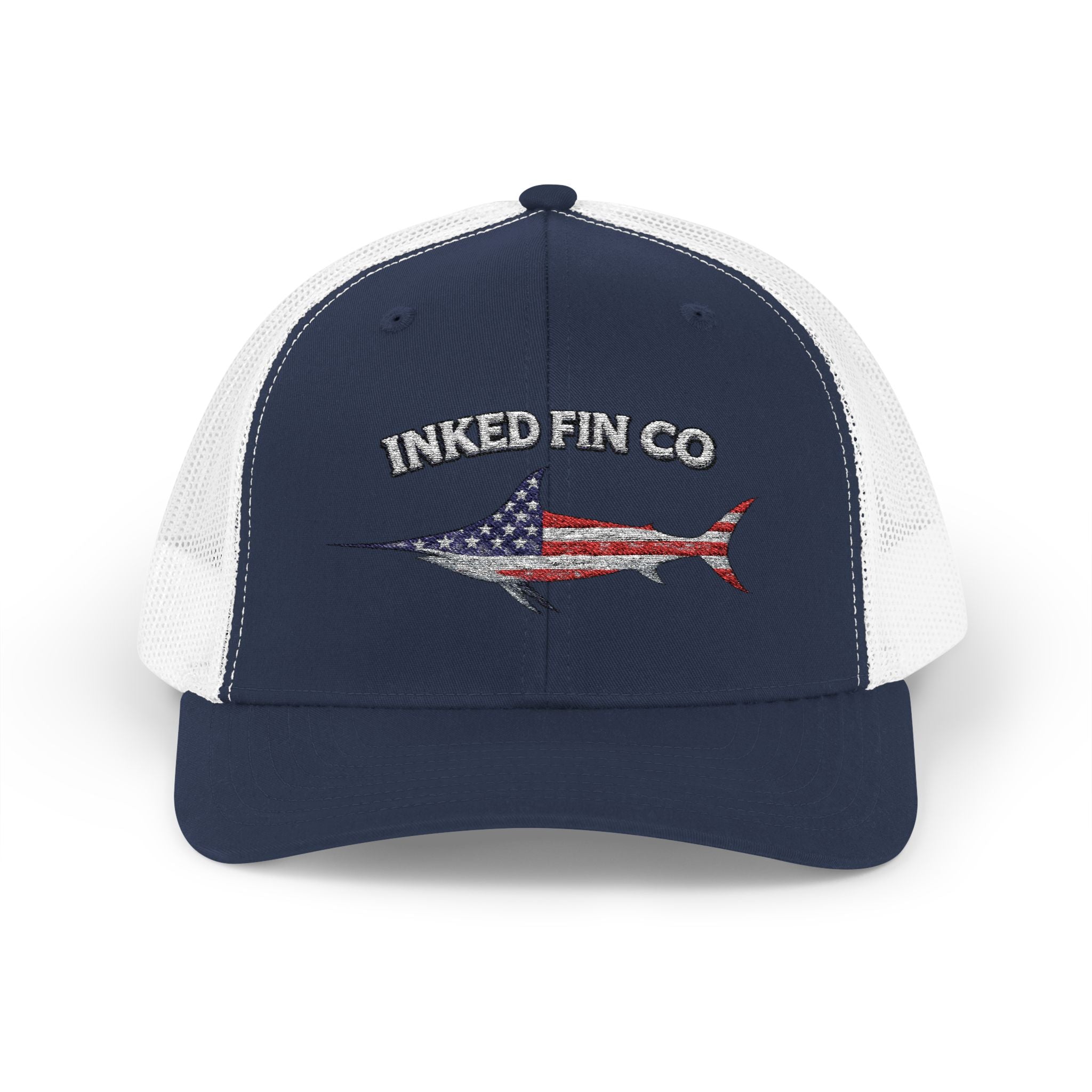 Patriotic Swordfish – Inked Fin Co. Heritage Series (Embroidered)