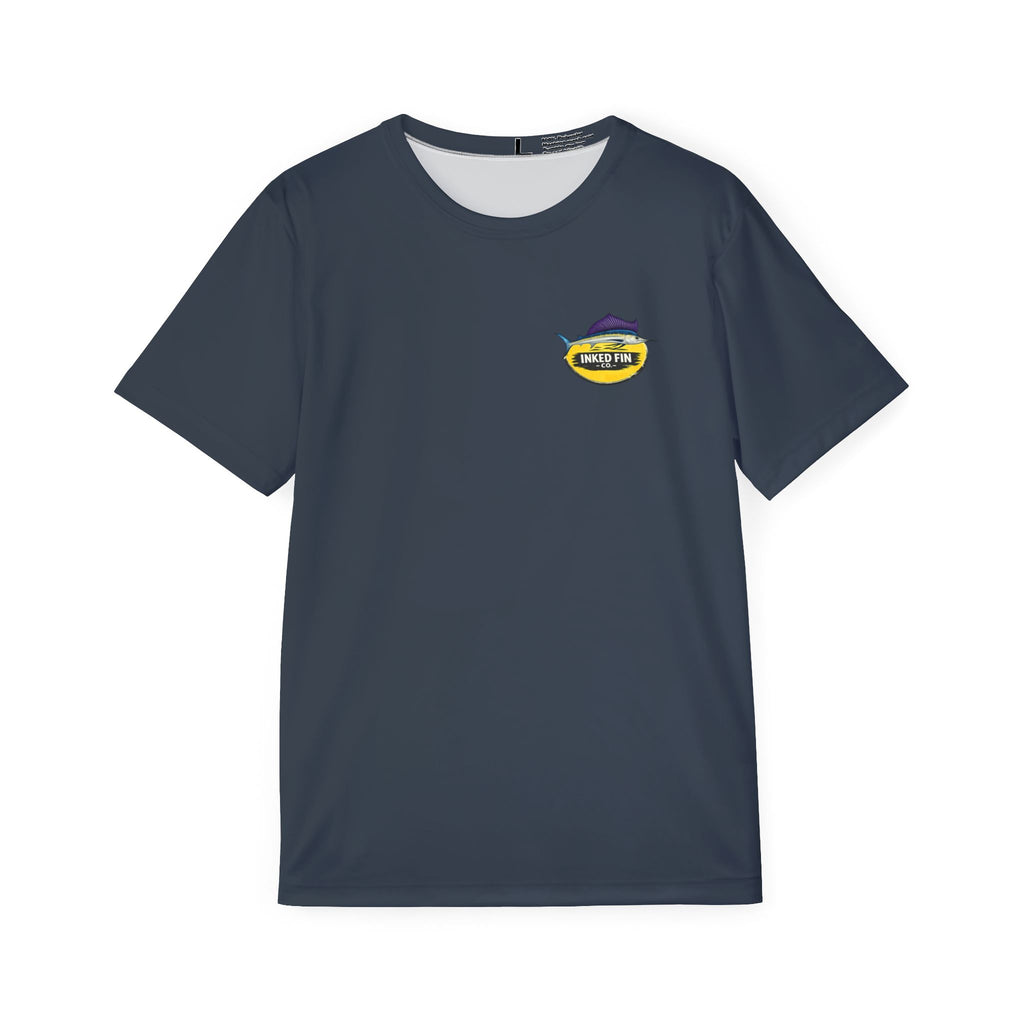 Coastal Red Mahi Badge Signature Performance T-Shirt