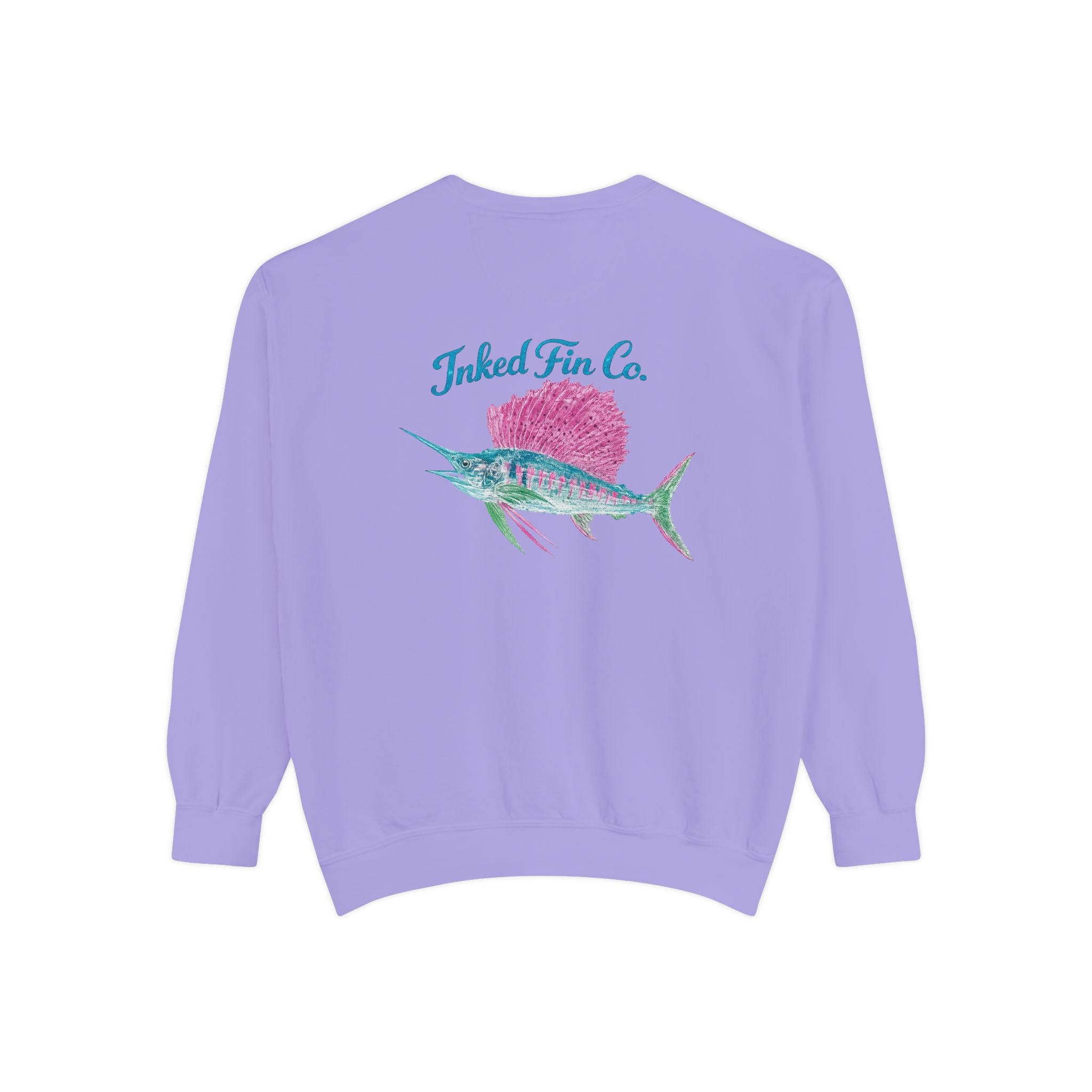 Tropical Sailfish Impressions Crewneck