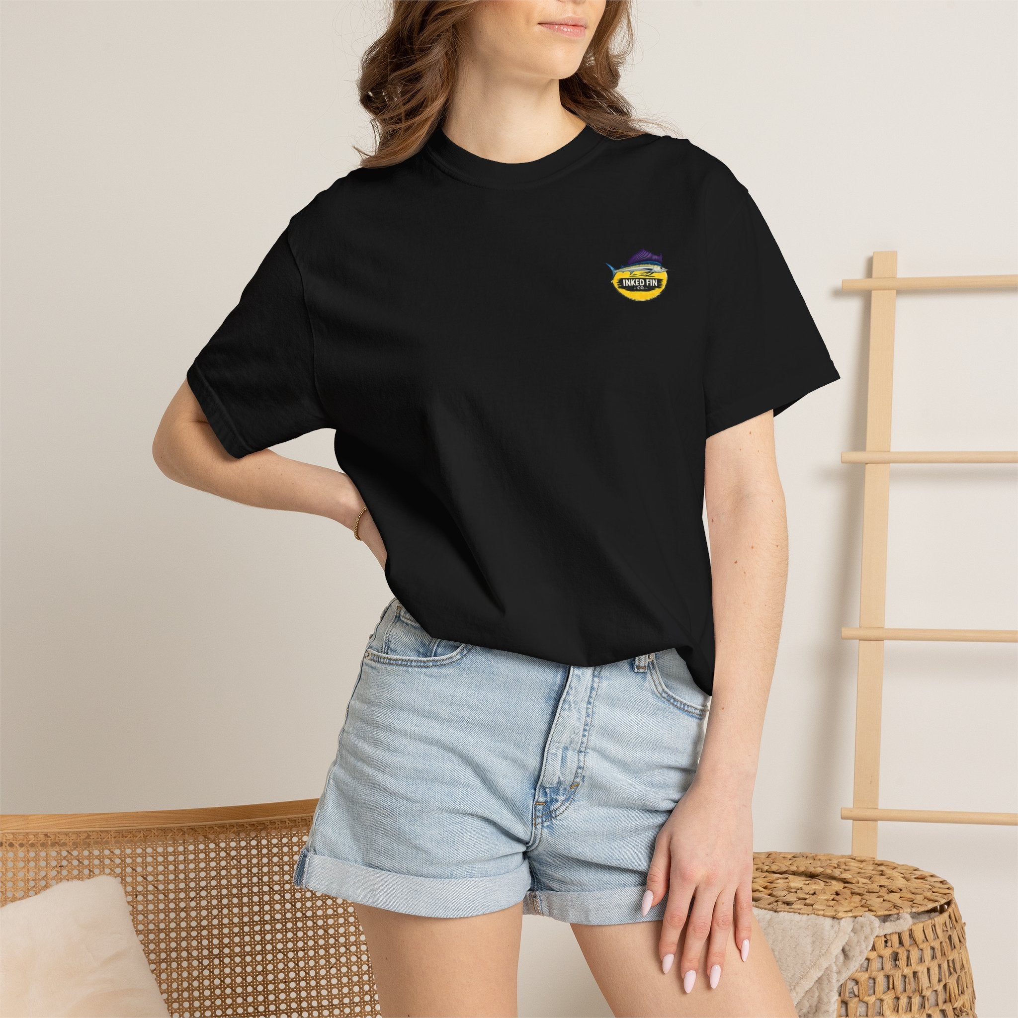 Coastal Tribal - Red & Black (Cotton)