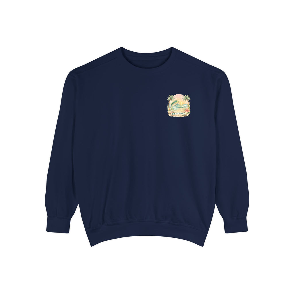 Tropical Mahi Sweatshirt — Sunset Palm Beach Crewneck