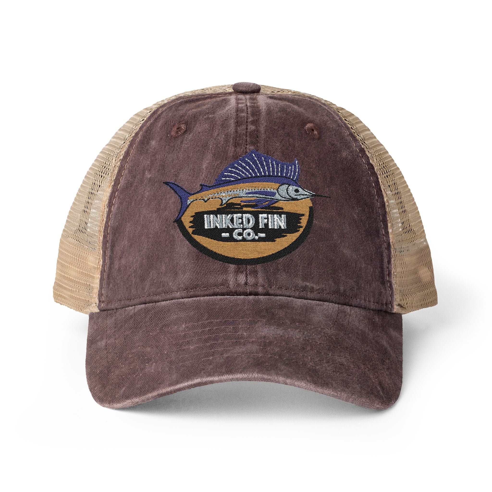 Women's Washed Mesh-Back Cap