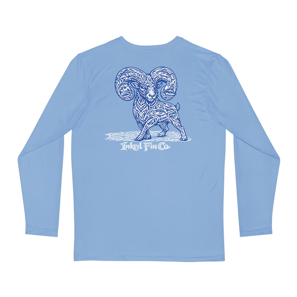 Coastal Tribal – Azure Tide Long Sleeve (Blue)