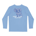 Coastal Tribal – Azure Tide Long Sleeve (Blue)