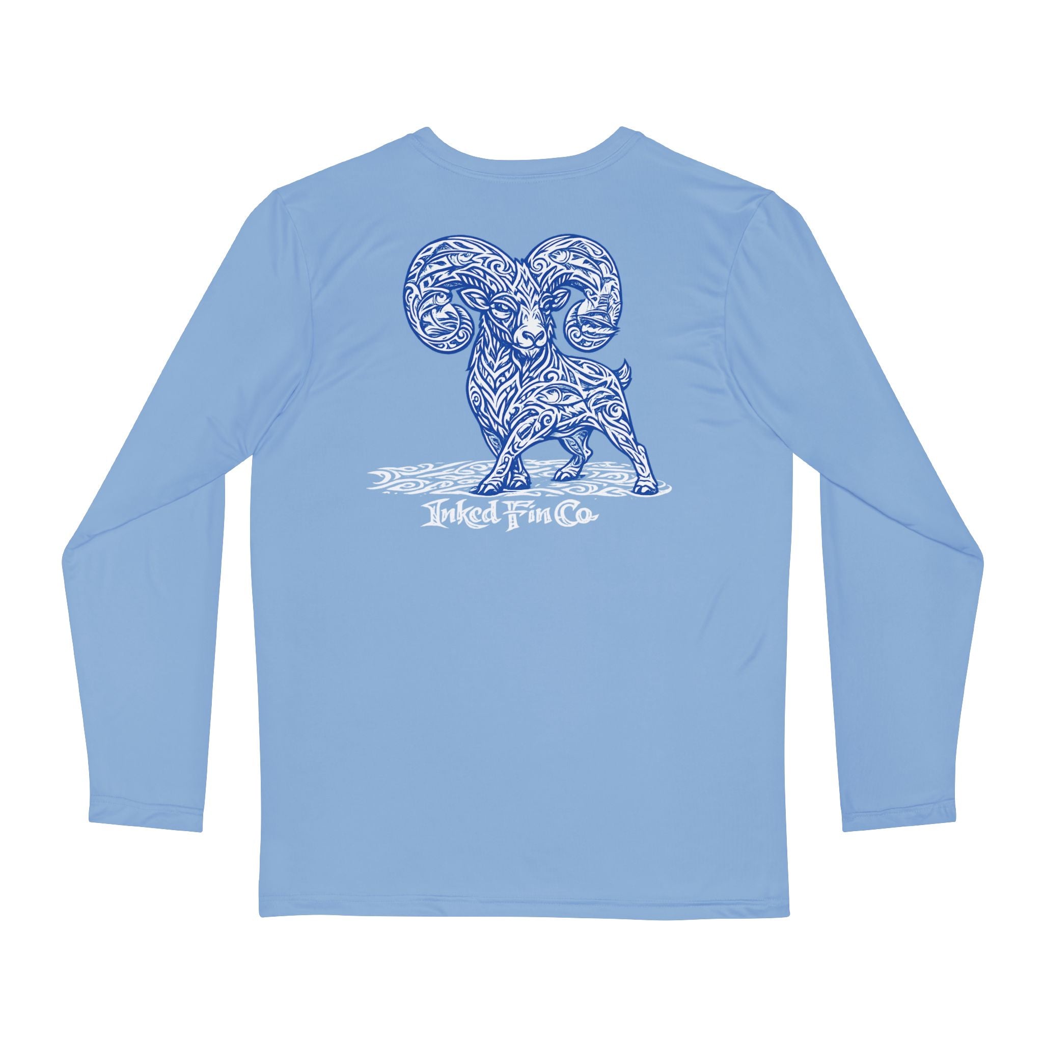 Coastal Tribal – Azure Tide Long Sleeve (Blue)