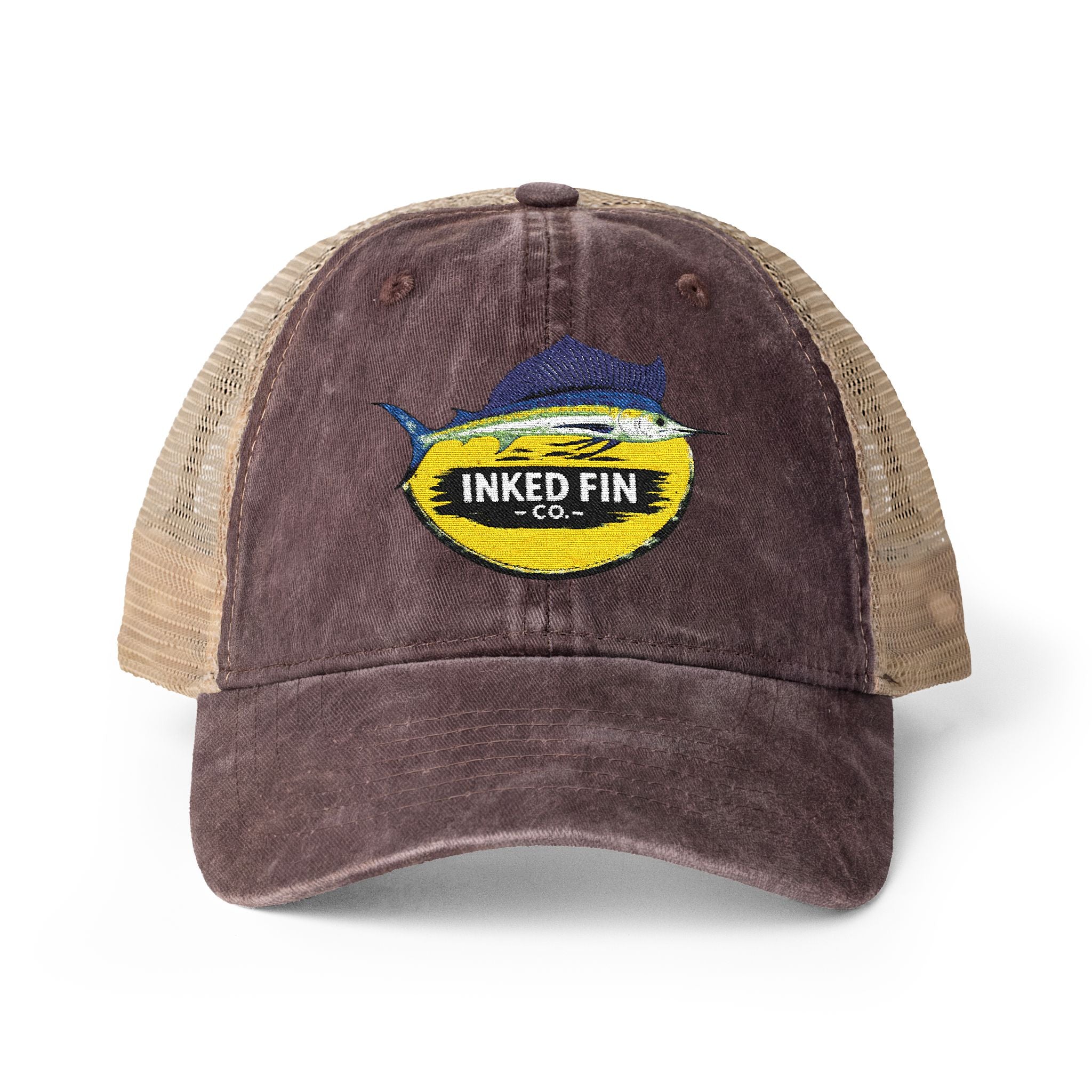 Women's Washed Mesh-Back Cap