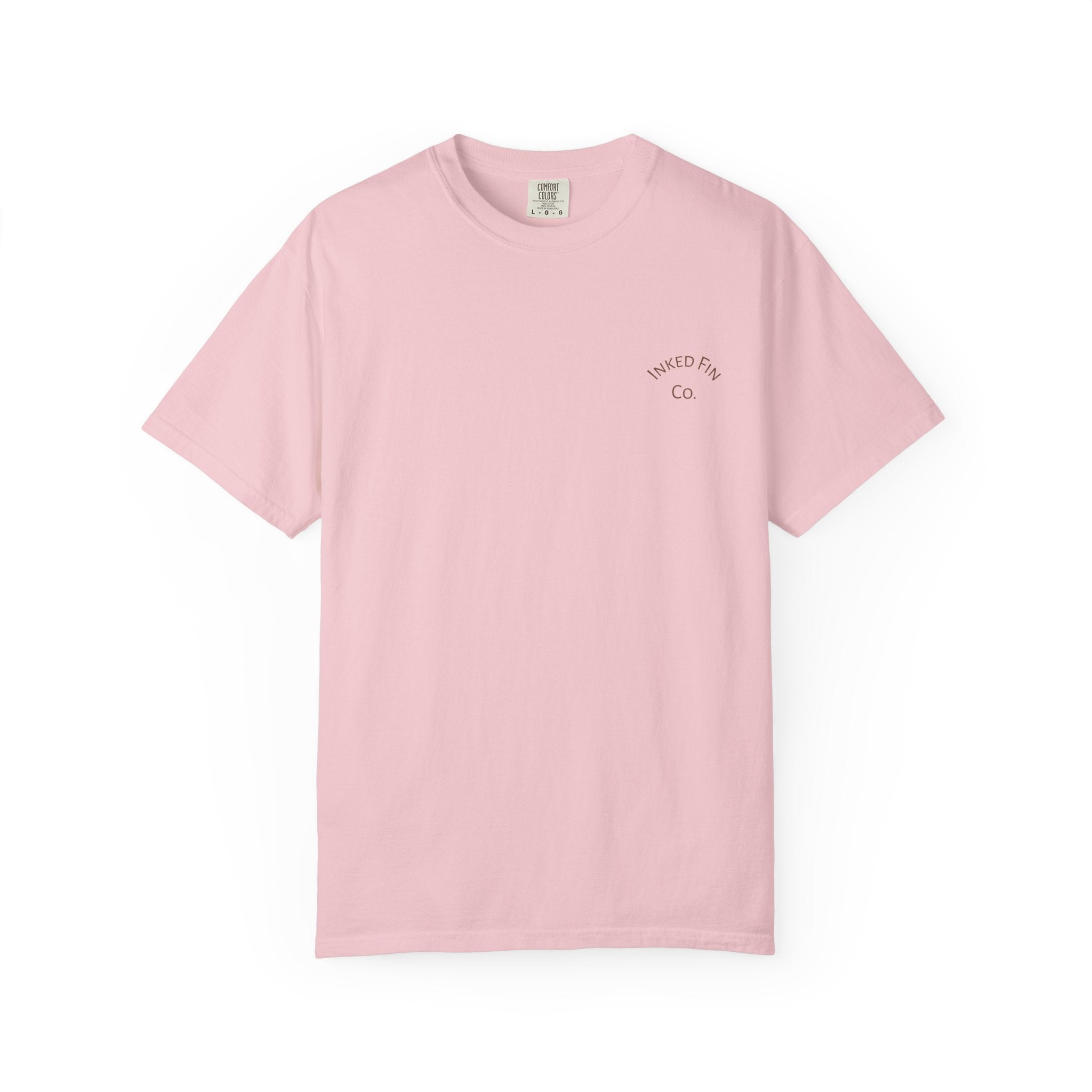 Pastel Tides & Tight Lines Graphic "Inked Fin Co." | Beach Vacation Tee