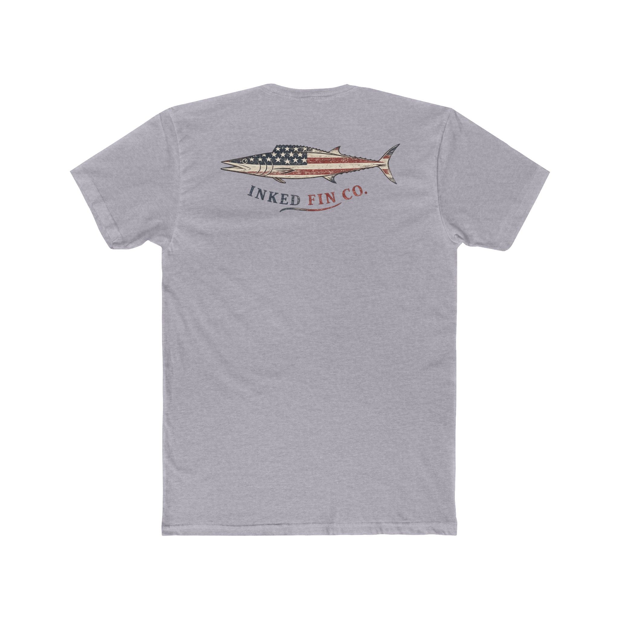 Wahoo Freedom — Inked Fin Co. Graphic Crew Tee
