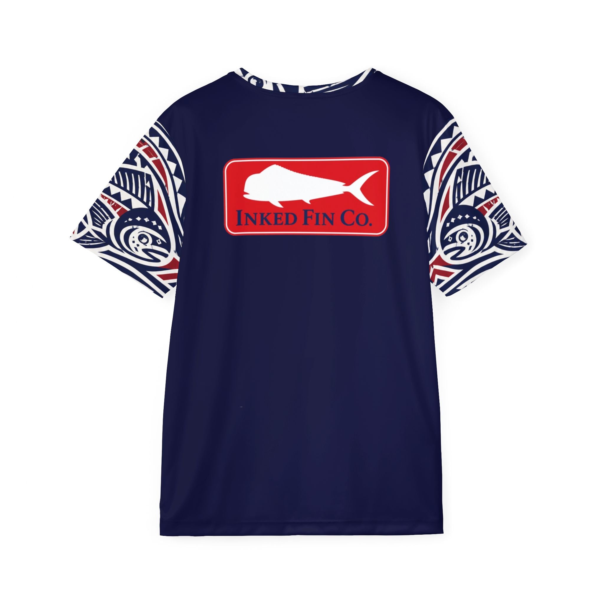 Coastal Red Mahi Badge Signature Performance T-Shirt