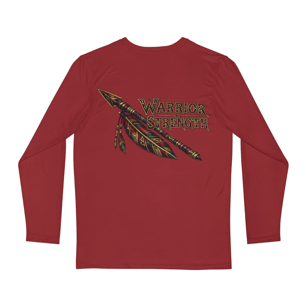 Coastal Tribal – Ember Feather Warrior Strength (Maroon)