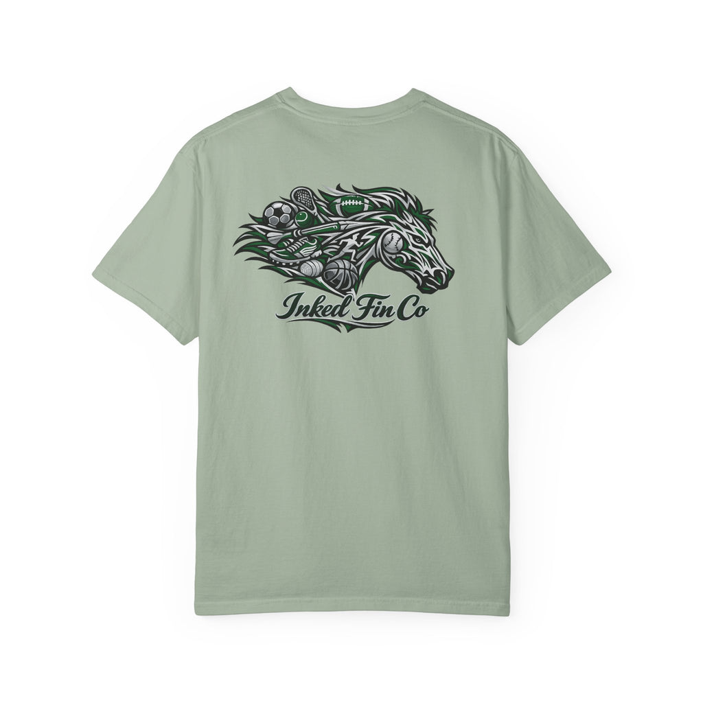 Coastal Tribal – Emerald Mustang Short Sleeve