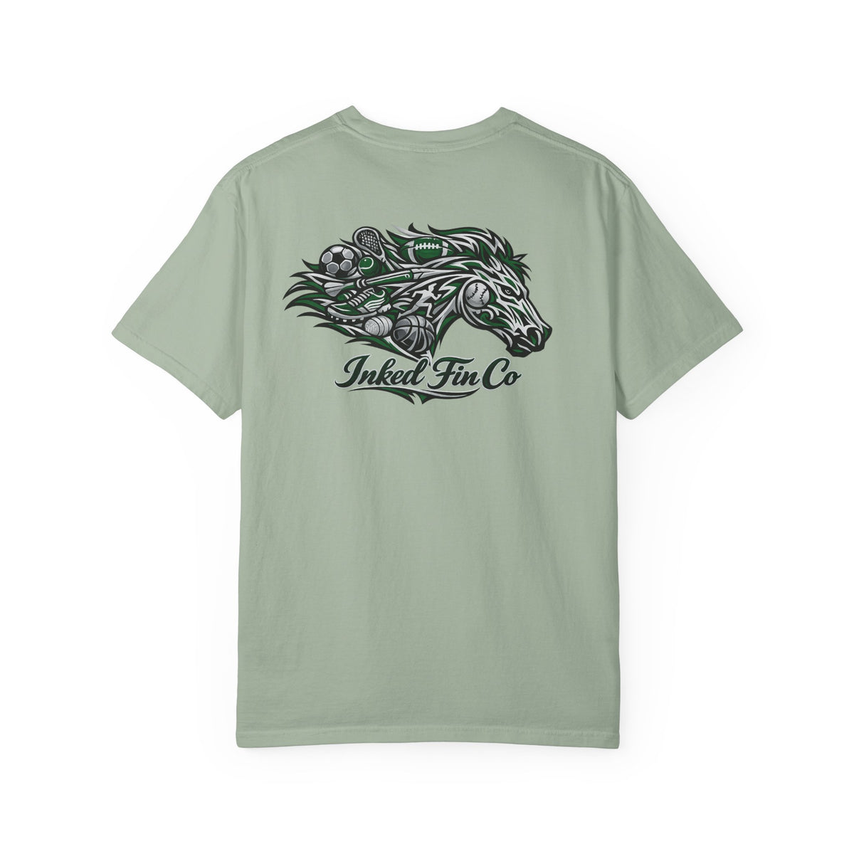 Coastal Tribal – Emerald Mustang Short Sleeve