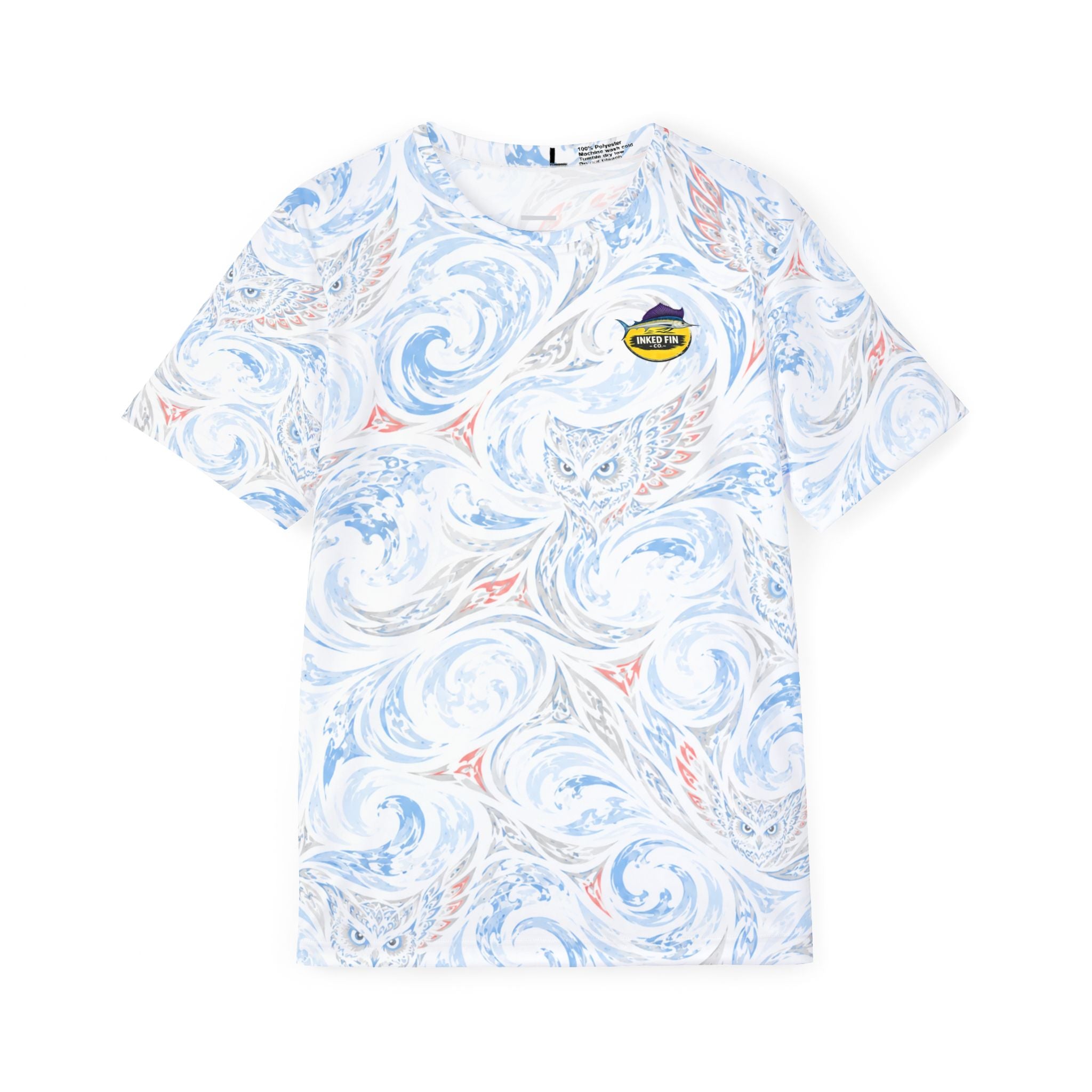 Coastal Tribal - Blue, Red, and Gray Camo