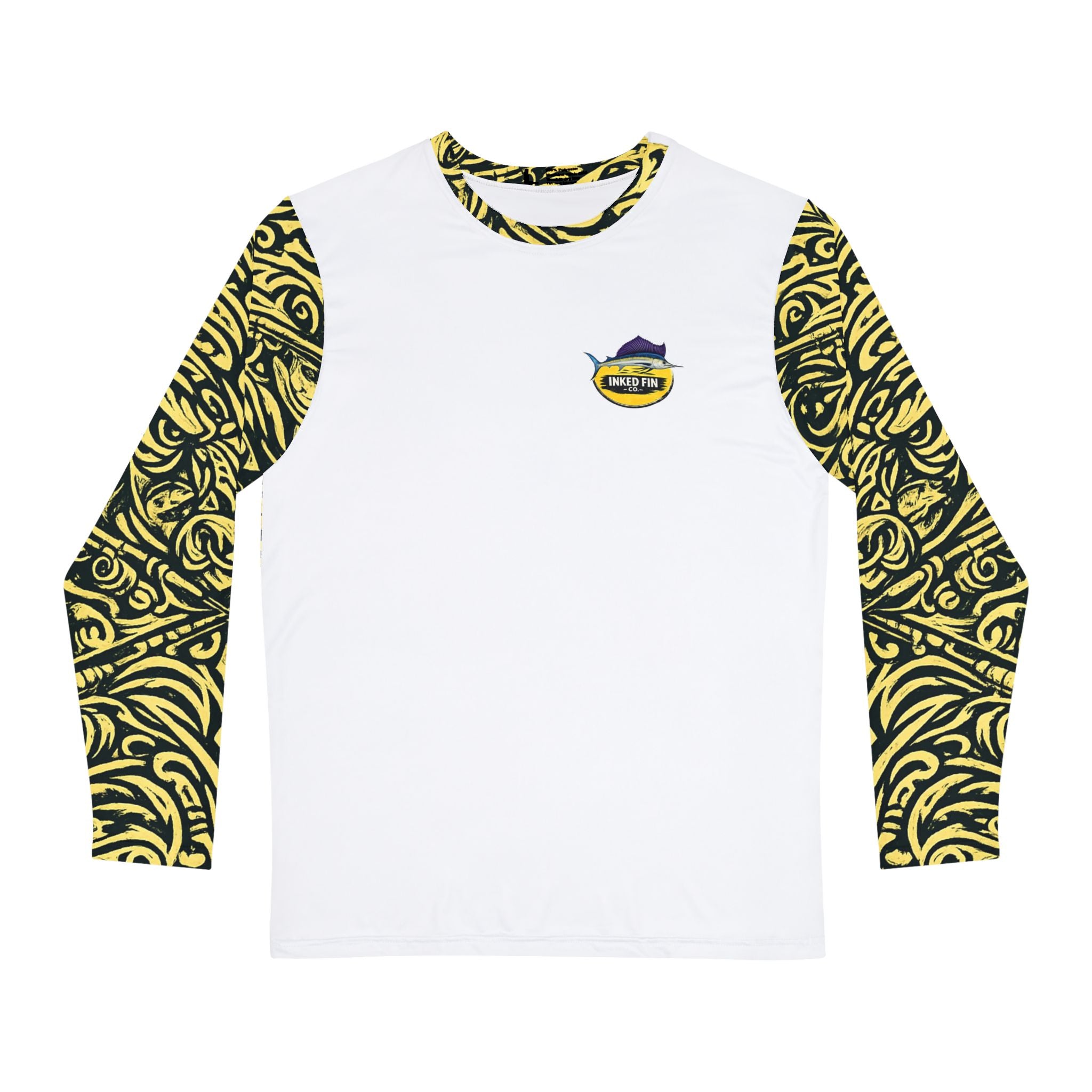 Coastal Tribal - Emerald Charge Long Sleeve with Sleeve Pattern
