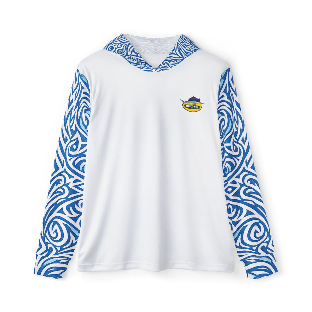 Coastal Tribal – Azure Tide with Sleeves and Hood