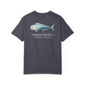 Depth Lines Mahi — Inked Fin Co. Graphic Crew Tee